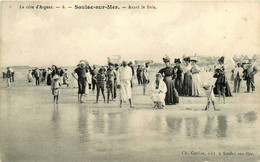 Soulac Sur Mer * Sur La Plage * Avant Le Bain * Baigneurs - Soulac-sur-Mer