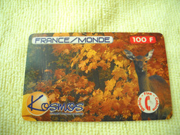 7274 Télécarte Collection France Monde 100 F Kosmos  Carte Pré Payée Téléphone  ( Recto Verso)  Carte Téléphonique - Andere & Zonder Classificatie