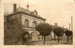 Châtres * Vue Sur La Mairie Et école Des Garçons * Place - Other & Unclassified