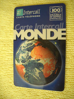 7276 Télécarte Collection Intercall  Monde 100 F Carte Prépayée Téléphone  ( Recto Verso)  Carte Téléphonique - Altri & Non Classificati