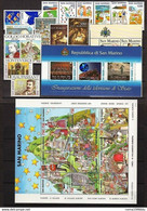 SAN MARINO 1993 ANNATA COMPLETA ** MNH - Volledig Jaar