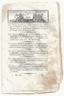 Bulletin Des Lois N°292 Floréal An XI 1803 Piastres...monnaie Nationale/Administrateurs Des Monnaies Ateliers Monétaires - Décrets & Lois