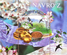 Uzbekistan   2020  Navruz  Holiday. Birds  S/S   MNH - Swallows