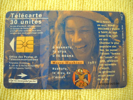 7293 Télécarte Collection MAEVA HUAHINE   50 000 Ex 98/04 30 U Polynésie Requin Tortue( Recto Verso)  Carte Téléphonique - French Polynesia