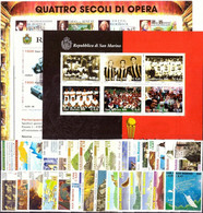 SAN MARINO 1999 ANNATA COMPLETA ** MNH - Annate Complete