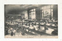 JCR , Cp , école Primaire Supérieure De Jeunes Filles D'ANGERS, Le Réfectoire, écrite 1920 - Schulen