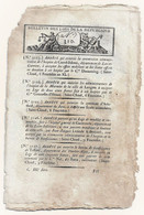 Bulletin Des Lois N°310 An XI 1803 Soldes De Retraites, Traitements Dans La Marine/Douanes De Turin/Duc De Luynes Sénat - Décrets & Lois