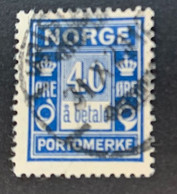 Norvège 1923/4  Y Et T 10  O - Gebruikt