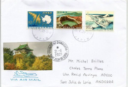 2020 International Letter Writing Week, Letter From Tokyo To Andorra.,w/arrival Postmark - Storia Postale