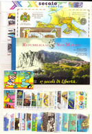 SAN MARINO 2000 ANNATA COMPLETA ** MNH - Komplette Jahrgänge