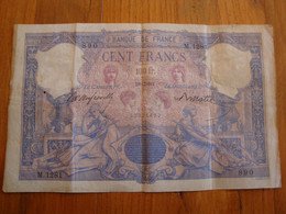 RARE 100 Francs Bleu Et Rose De 1893 - 50 F 1889-1927 ''Bleu Et Rose''