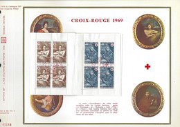 CROIX ROUGE 1ER JOUR 1969 N° 11619 1620 - Red Cross