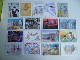 Lot De 17 Cartes Postales / Illustrateurs / Festicart'  Festival Cartophile D'Enghien-les-bains - Sammlerbörsen & Sammlerausstellungen
