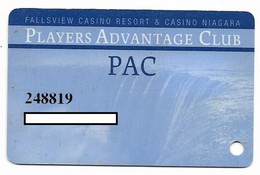 Fallsview Casino Resort, Ontario, Canada., Used Slot Or Player's Card, # Fallsview-2a - Casino Cards