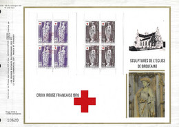 CROIX ROUGE 1ER JOUR 1976 N° 1910 1911 - Croix Rouge