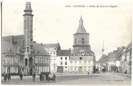 ORCHIES - Hôtel De Ville Et L'Eglise - Orchies