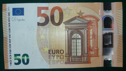 50 EURO S037F2 Italy Lagarde Serie SD Ch 83 Perfect UNC - 50 Euro