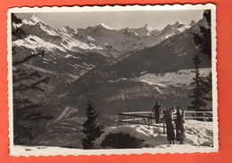 ZOW-03  Vermala Crans-Montana  Terrasse Avec Weisshorn  Rothorn Anniviers. Desprez 503. Circulé 1952 Grand Format - Anniviers