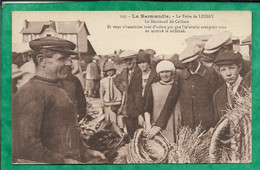 Lessay (50) La Foire Le Marchand De Colliers 2scans - Other Municipalities