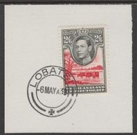 Bechuanaland 1938 KG6 Cattle 2s6d On Piece Cancelled With Madame Joseph Forged Postmark Type 57 - 1885-1895 Kolonie Van De Kroon