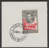 Bechuanaland 1938 KG6 Cattle 2s6d On Piece Cancelled With Madame Joseph Forged Postmark Type 57 - 1885-1895 Kronenkolonie