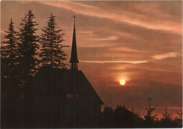 CPM Waldkirch - Kandelkapelle St Pius, Sonnenuntergang Im Schwartzwald, Coucher De Soleil Sur La Chapelle Saint-Pie TBE - Waldkirch