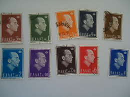 GREECE   USED STAMPS 1964  KING PAUL ROYAL - Telegraph