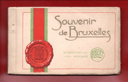 BELGIQUE . BELGIË . BRUXELLES . CARNET DE 24 CARTES-VUES ARTISTIQUES - Réf. N°11847 - - Konvolute, Lots, Sammlungen