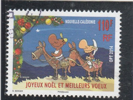 NOUVELLE CALEDONIE 2014 JOYEUX NOEL ET MEILLEURS VOEUX YT 1228 OBLITERE - Gebruikt