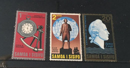 (stamp 22-6-2021) Selection SAMOA I Sisifo 3 Mint Captain Cook - Samoa