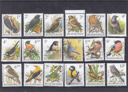 Belgique - Petit Lot De Timbres Oiseaux ** - - Sparrows