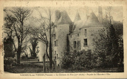 VOUNEUIL SUR VIENNE LE CHATEAU DU FOU FACADE DE L'ENTREE EST - Vouneuil Sur Vienne