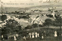 Ancey * Vue Générale Du Village * Villageois - Sonstige & Ohne Zuordnung