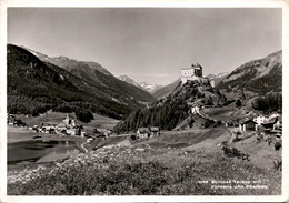 Schloss Tarasp Mit Fontana Und Sparsels (1140) * 23. 6. 1954 - Tarasp