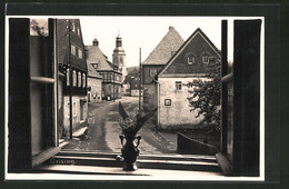 Foto-AK Geising, Hauptstrasse Mit Kirchturm - Geising