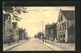 AK Brunsbüttelkoog, Fährstrasse Am Kolonialwarengeschäft Wilhelm Haase - Brunsbüttel