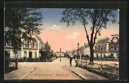 AK Brunsbüttelkoog, Abendstimmung In Der Gilbertstrasse - Brunsbüttel