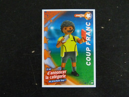 CARTE CARREFOUR PLAYMOBIL N° 15 - ARBITRE COUP FRANC - Other & Unclassified