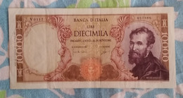 Diecimila Lire Michelangelo 14/01/1964 - 10.000 Lire