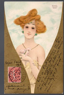 Carte De 1905 De RAPHAEL KIRCHNER  : (gaufrée)  (PPP29837) - Kirchner, Raphael