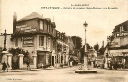 Pont L'évêque * Calvaire Et Carrefour Ste Mélaine * Vers Trouville * Boulangerie Pâtisserie * Garage Automobile - Pont-l'Evèque