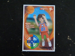 CARTE CARREFOUR PLAYMOBIL N° 16 - BASKET BALL - Autres & Non Classés