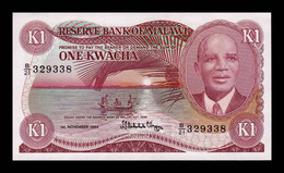 Malawi 1 Kwacha 01.11.1984 Pick 14h SC UNC - Malawi