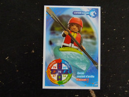 CARTE CARREFOUR PLAYMOBIL N° 49 - CANOE KAYAK - Autres & Non Classés