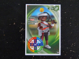 CARTE CARREFOUR PLAYMOBIL N° 28 - TENNIS - Andere & Zonder Classificatie