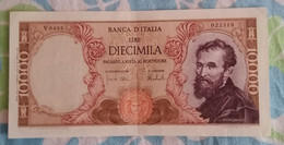 Diecimila Lire Michelangelo 15/02/1973 - 10000 Lire