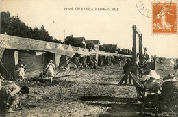 Châtelaillon Plage * Balançoire Jeux De Plage * Cabine De Bain - Châtelaillon-Plage