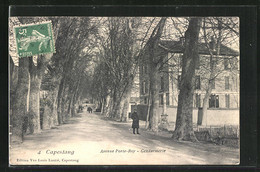 CPA Capestang, Avenue Porte-Roy, Gendarmerie - Capestang