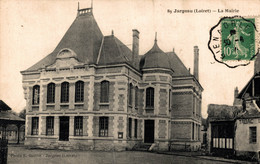 N°85254 -cpa Jargeau -la Mairie- - Jargeau