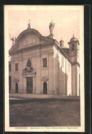 Cartolina Cannobio, Santuario S. Pieta, Monumento Nazionale - Autres & Non Classés